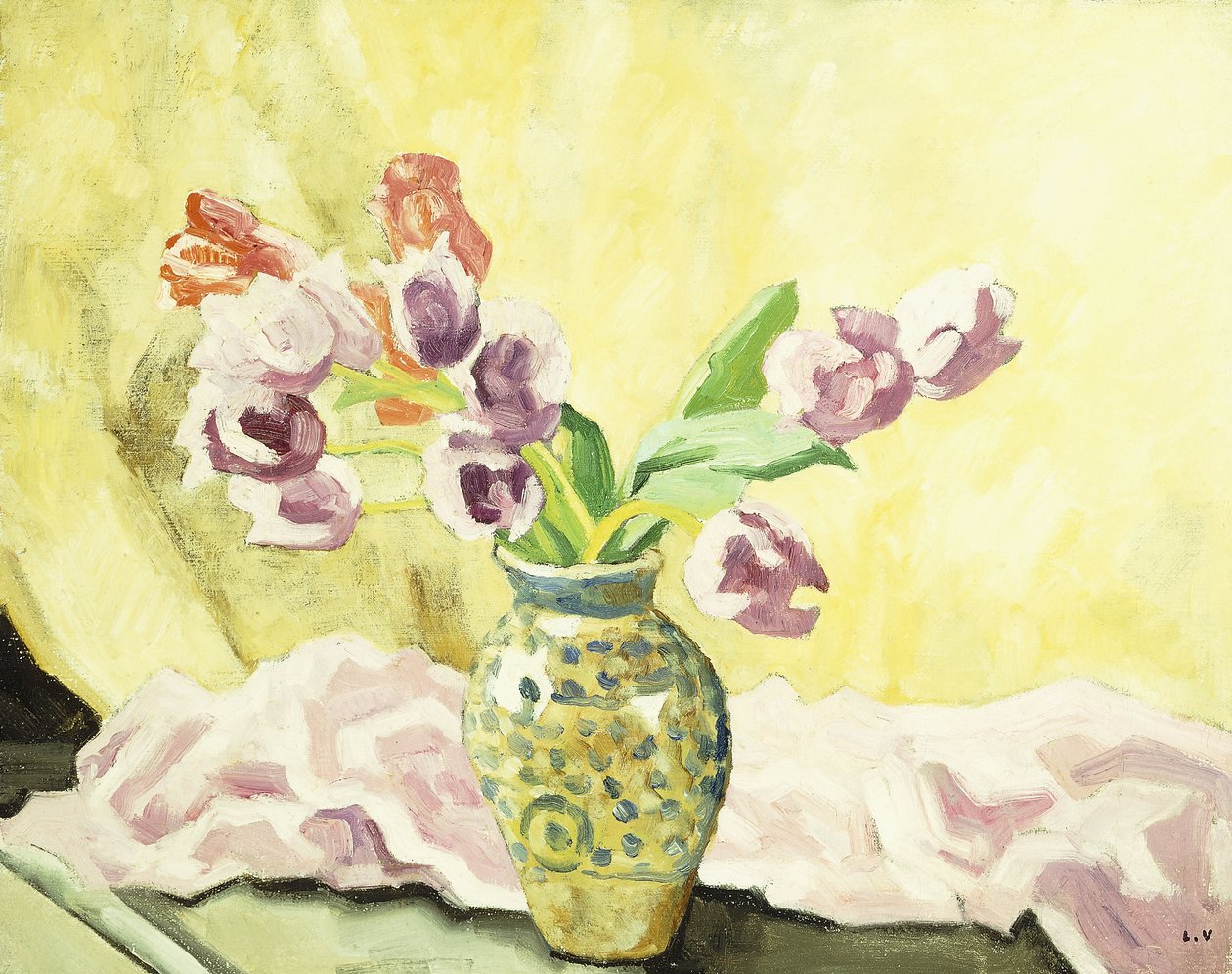 Vase de tulipes - Louis Valtat