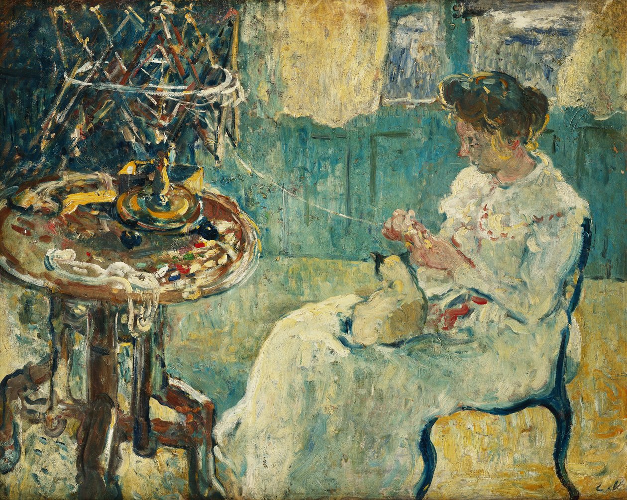 Femme au dévidoir - Louis Valtat