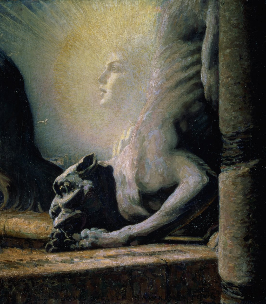 Le Sphinx et la Chimère, 1906 - Louis Welden Hawkins
