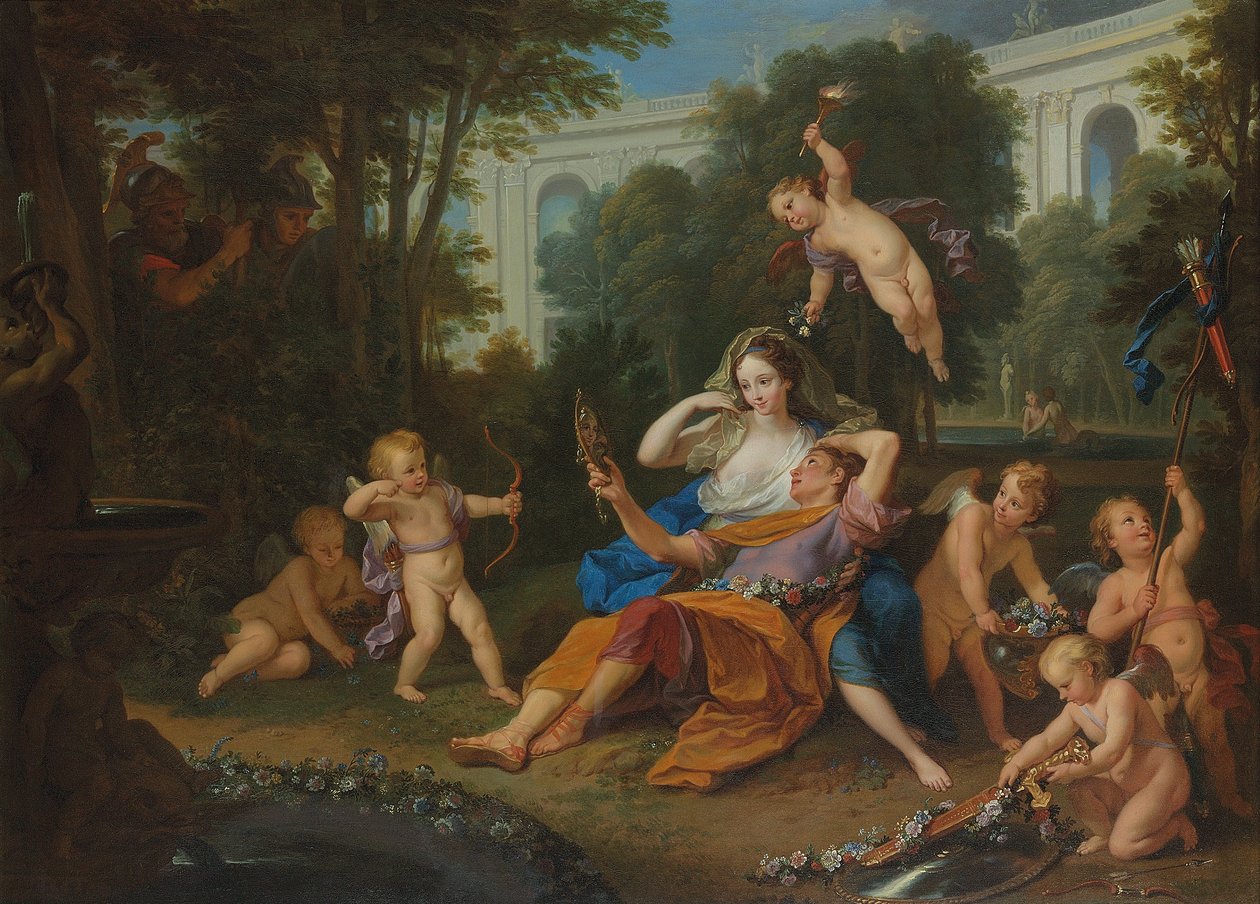 Rinaldo et Armida - Louis de Boullogne