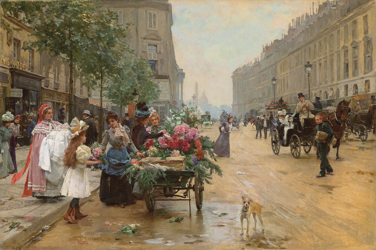 Rue Royale, Paris - Louis de Schryver