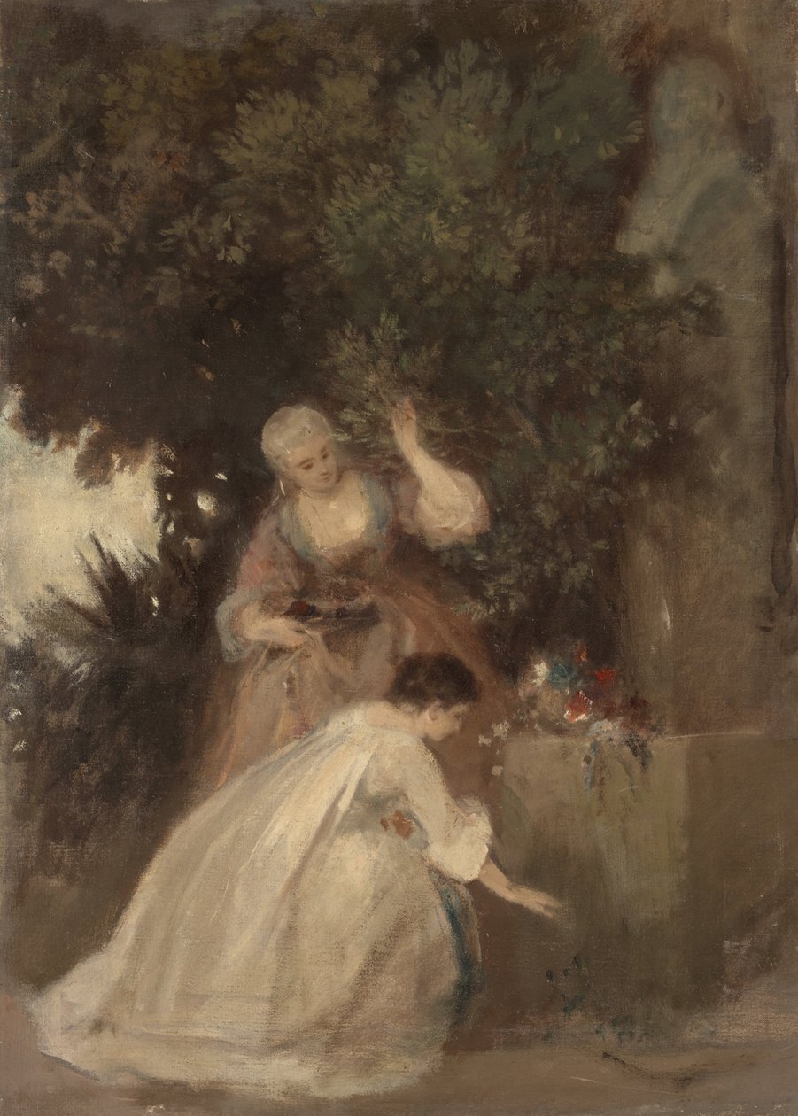 Dans le parc - Louis von Hagn