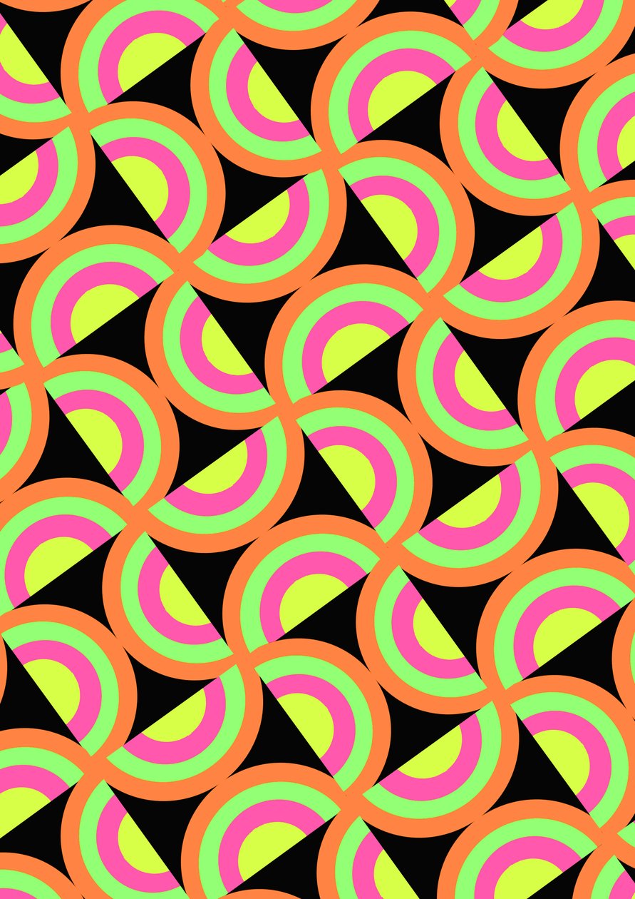 Carrés psychédéliques - Louisa Hereford