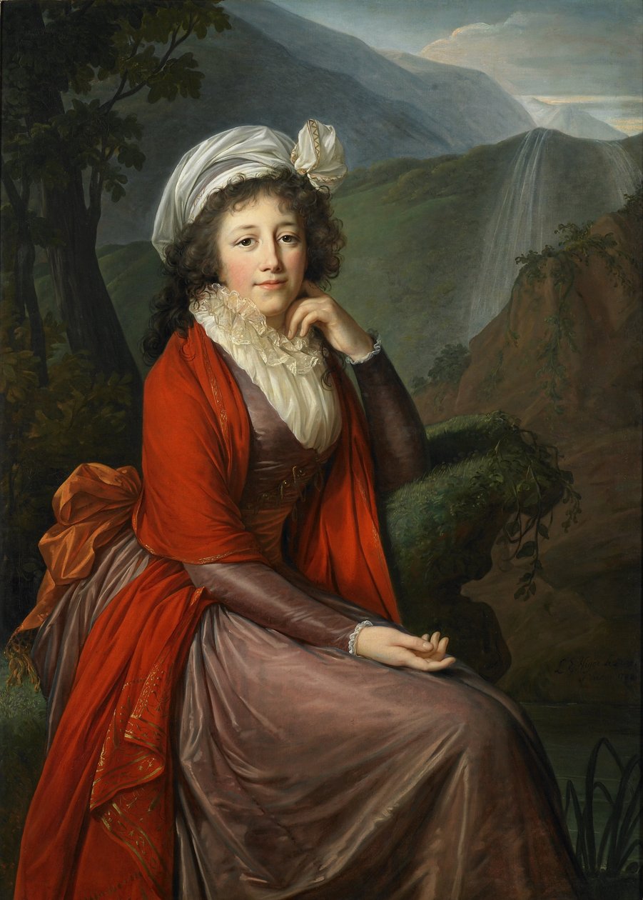 Portrait de la comtesse Maria Theresia Bucquoi - Elisabeth Louise Vigee Lebrun