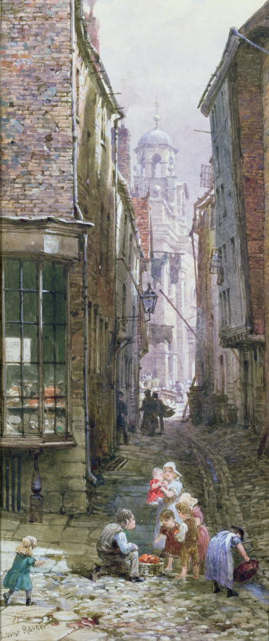Les gamins des rues - Louise Ingram Rayner