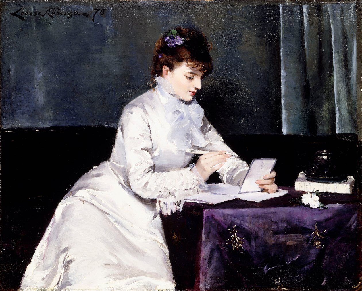 Portrait de Madame Lucien Guitry - Louise Abbéma