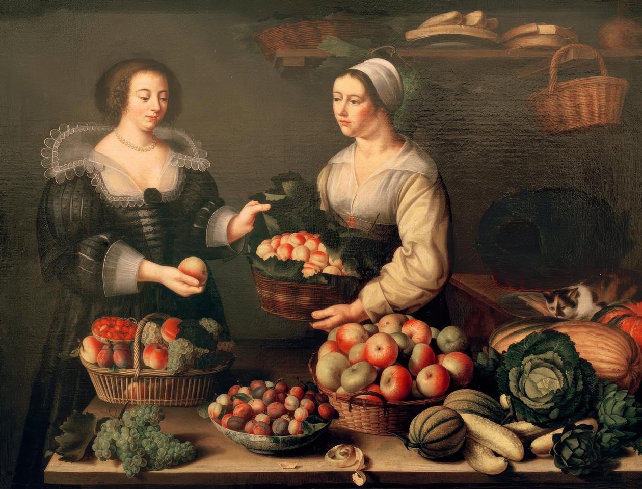 La marchande de fruits et légumes - Louise Moillon