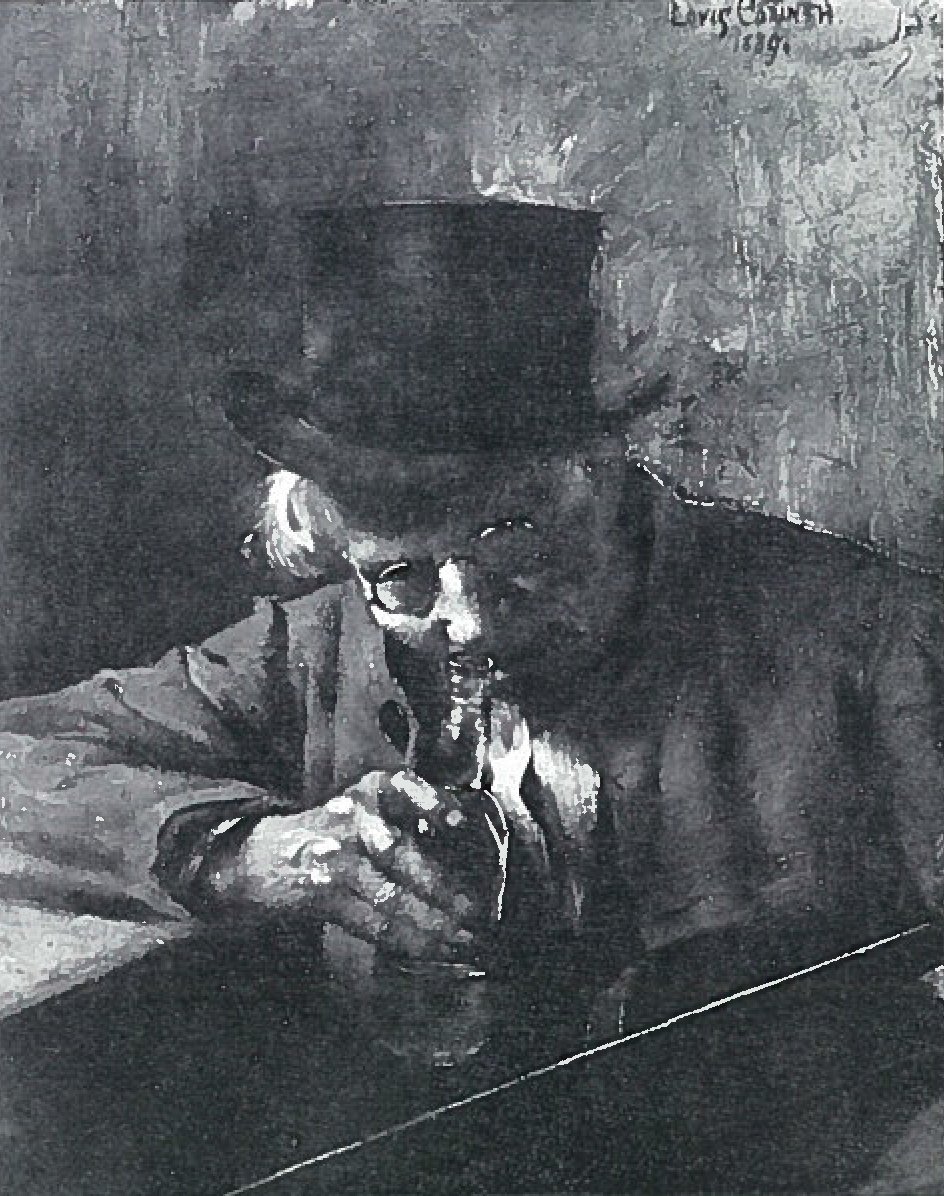 Le vieux buveur - Lovis Corinth