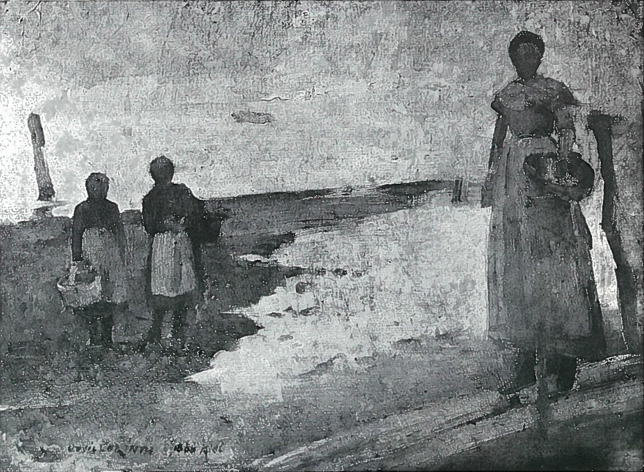 Trois jeunes pêcheuses - Lovis Corinth