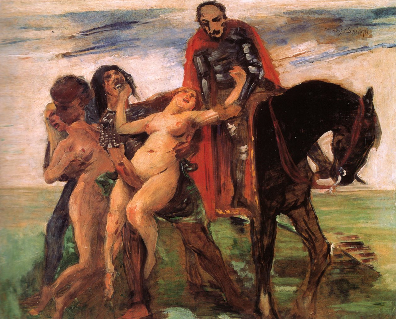 Enlèvement des femmes - Lovis Corinth