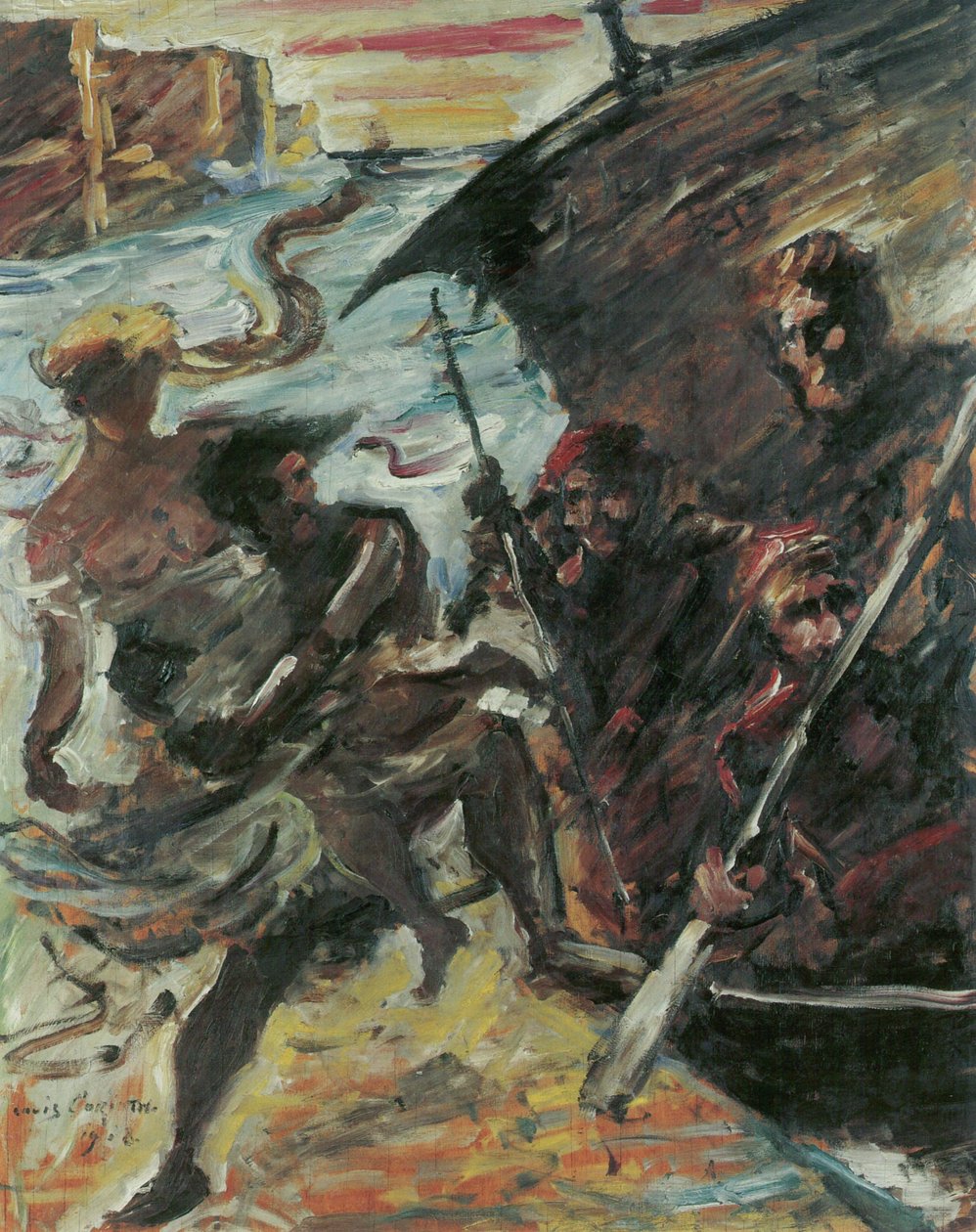 Enlèvement des femmes - Lovis Corinth