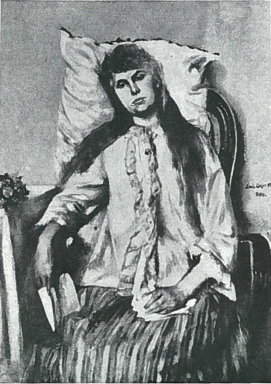 Jeune fille convalescente - Lovis Corinth