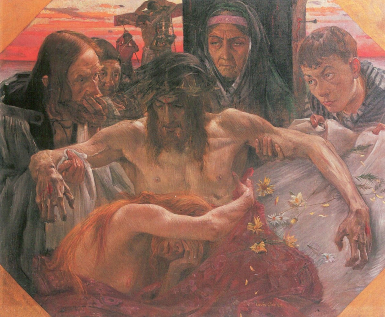 Descente de croix - Lovis Corinth