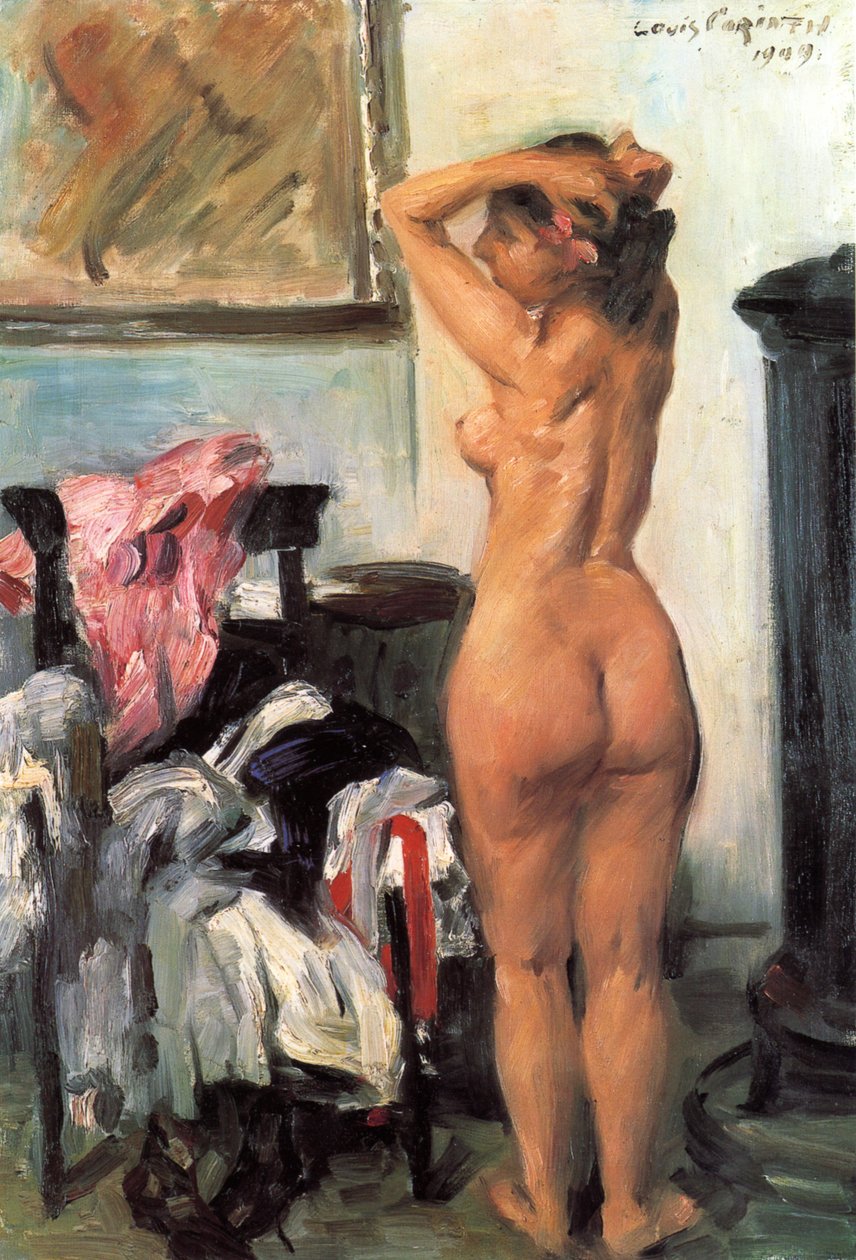 Pause modèle - Lovis Corinth
