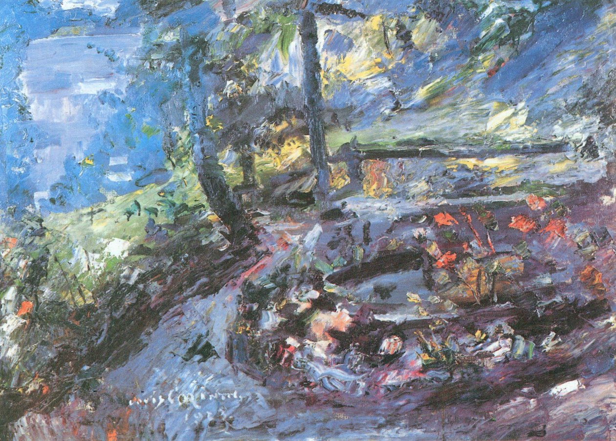 Ambiance pluvieuse au Walchensee - Lovis Corinth