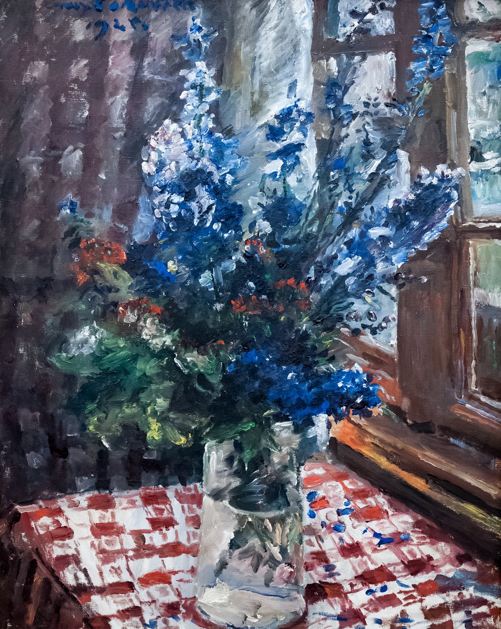 Delphinium - Lovis Corinth