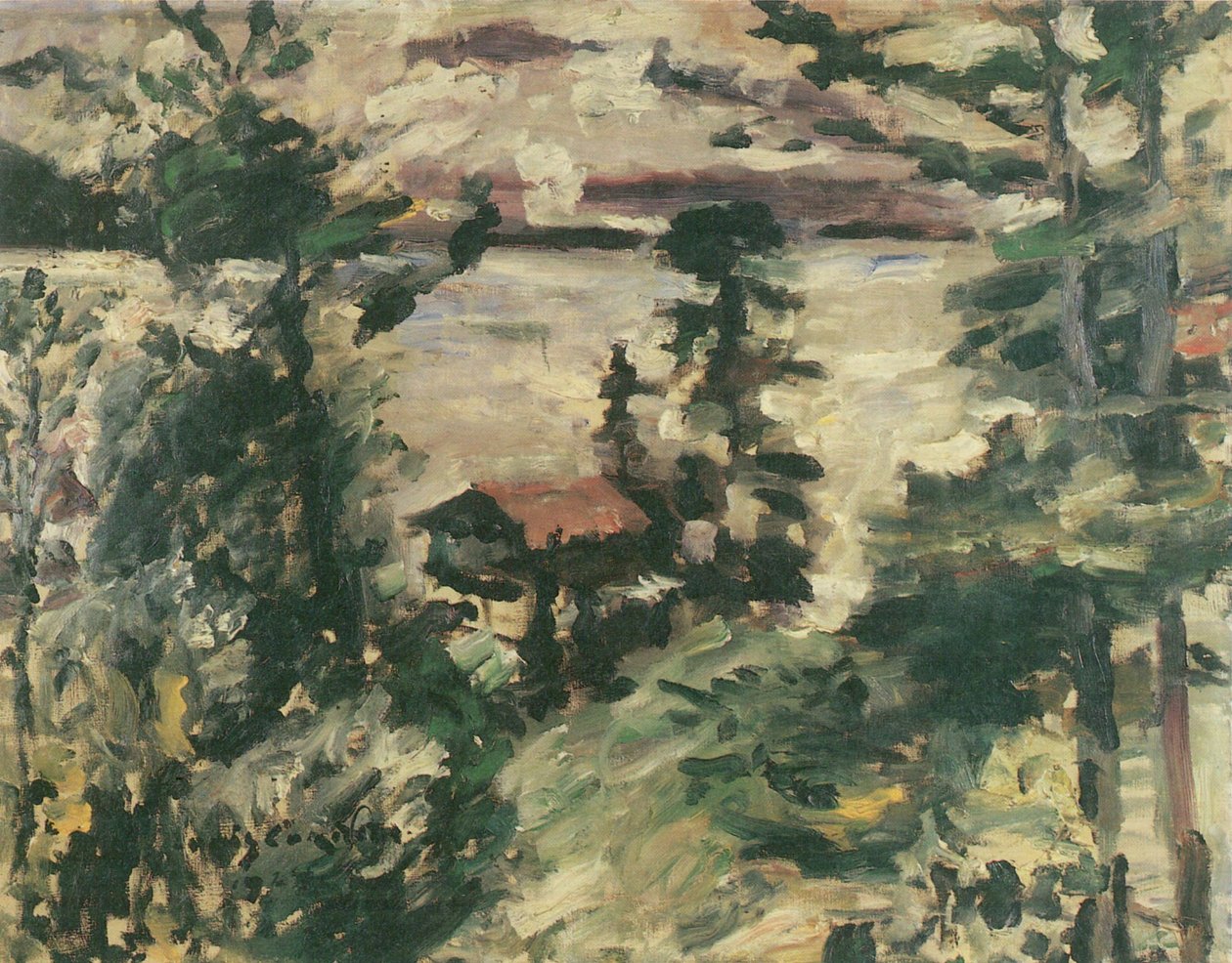 Walchensee, brouillard du matin - Lovis Corinth
