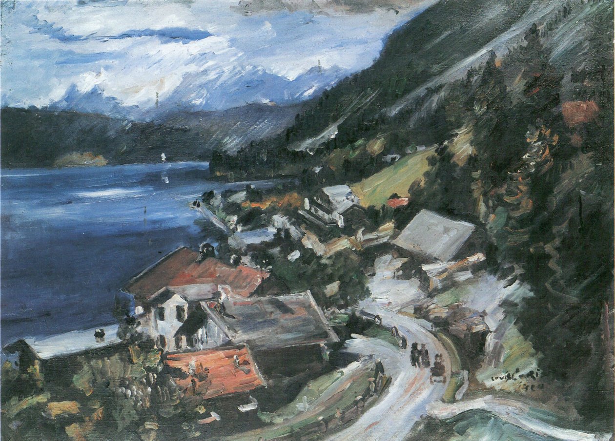 Walchensee, Serpentinen - Lovis Corinth