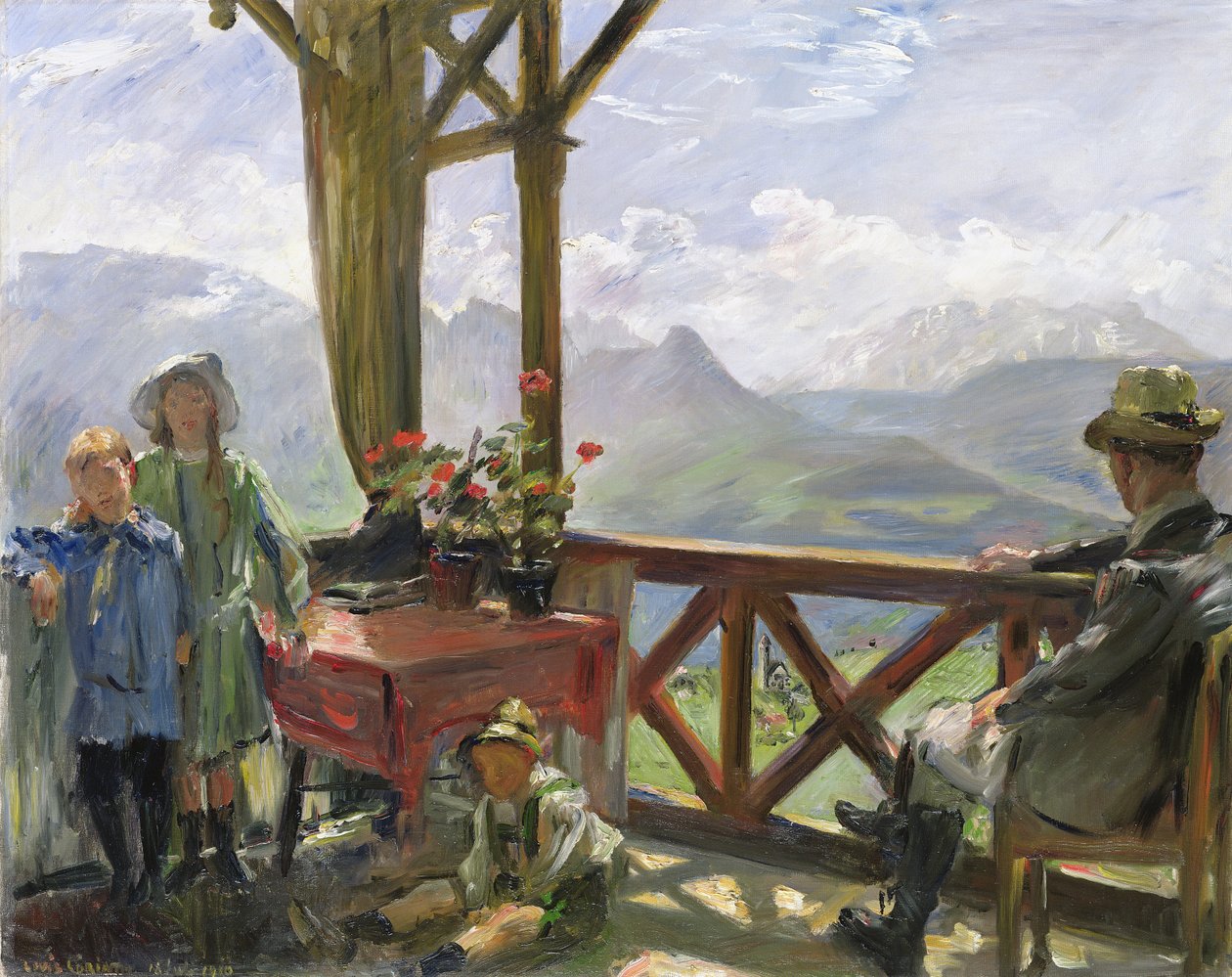 Le Klobenstein (1910) - Lovis Corinth