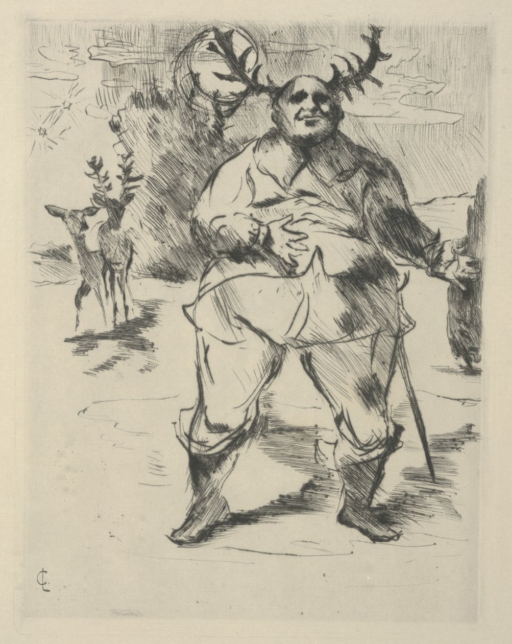 Falstaff - Lovis  Corinth