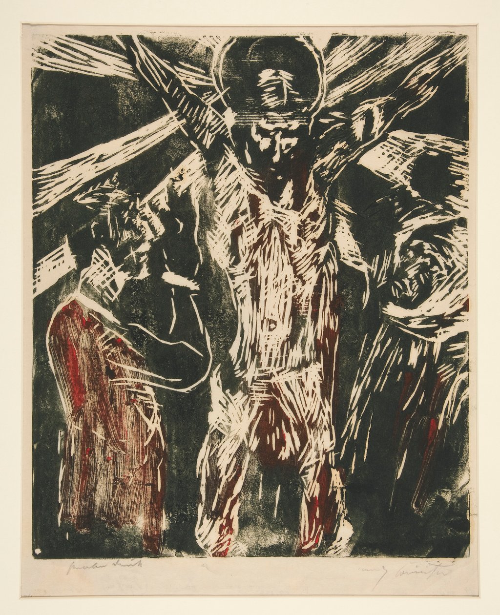 Christ sur la croix - Lovis Corinth
