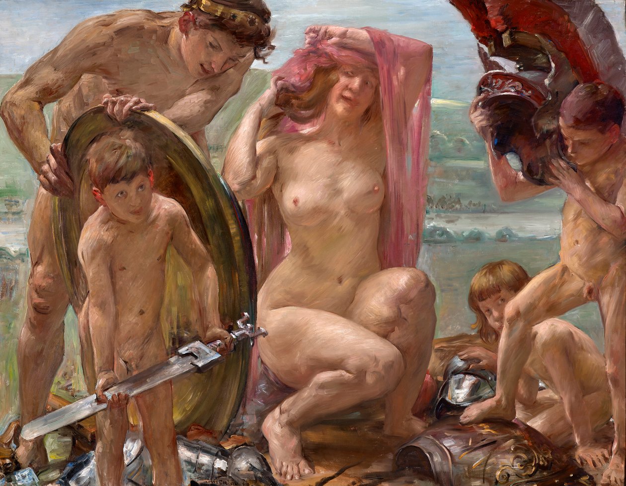 Les armes de Mars - Lovis Corinth