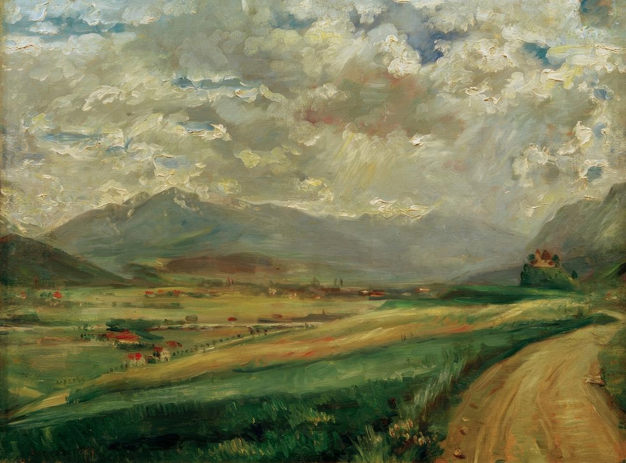 Paysage de la vallée de l