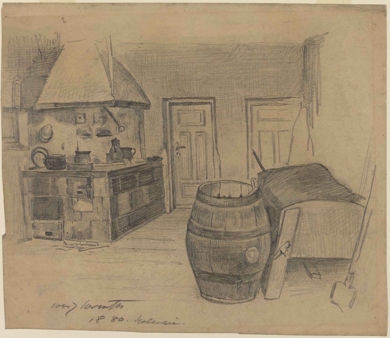 Intérieur - Lovis Corinth