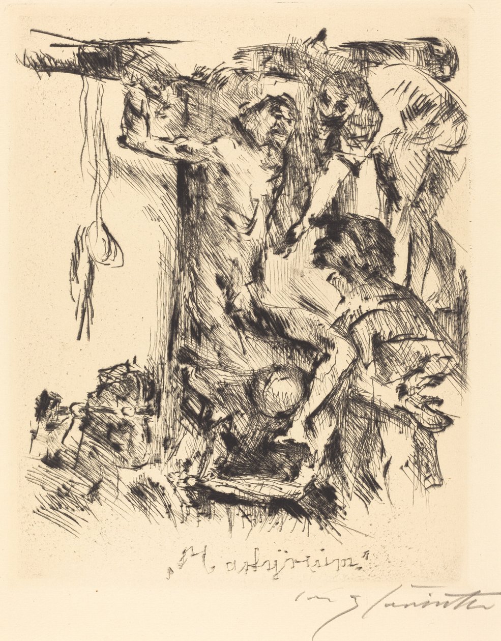 Martyrium - Lovis Corinth