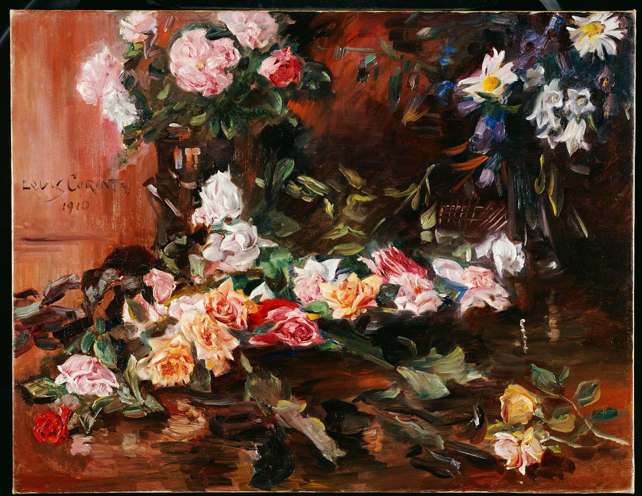 Roses, 1910 - Lovis Corinth