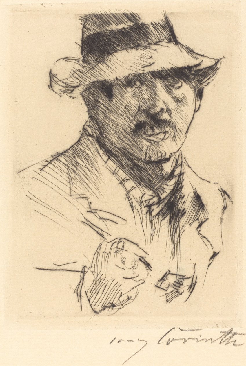 Autoportrait - Lovis Corinth