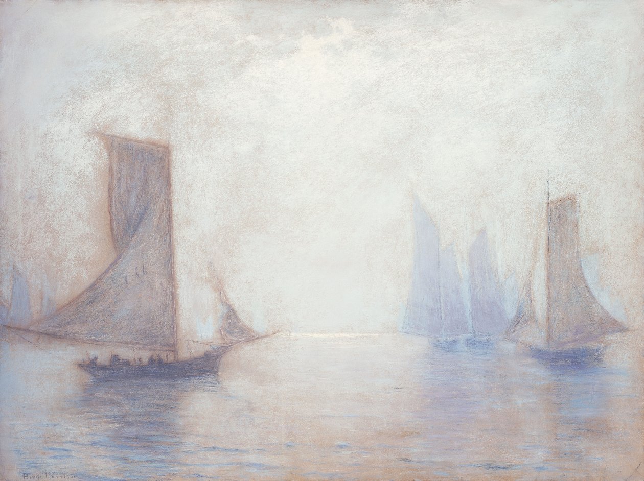 Voiles bleues - Lowell Birge Harrison