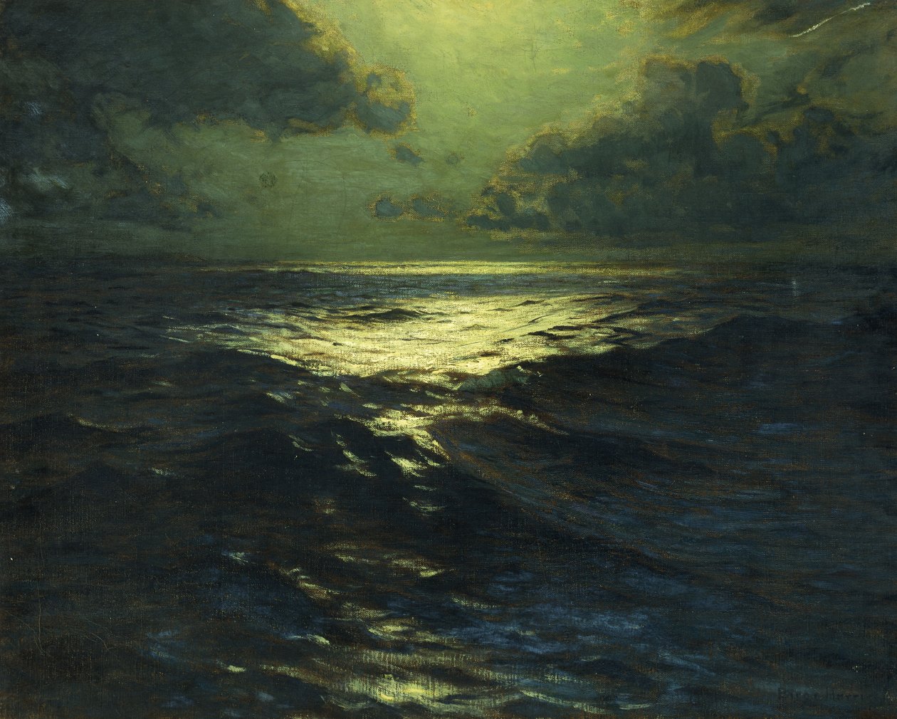 En pleine mer - Lowell Birge Harrison