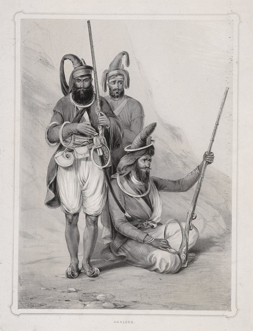 Akalees, guerriers indiens - Lowes Dickinson