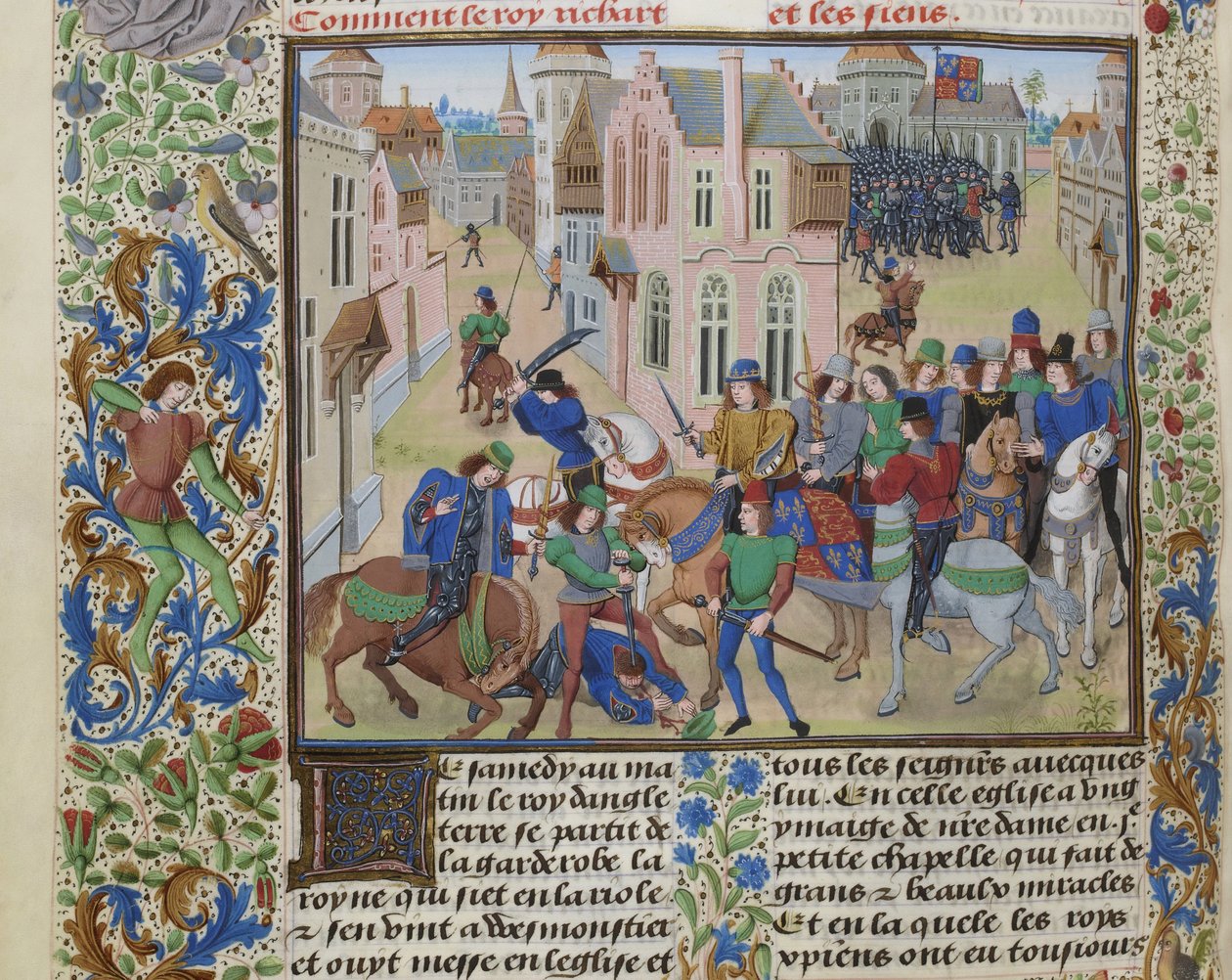 La Mort de Wat Tyler - Loyset Liedet
