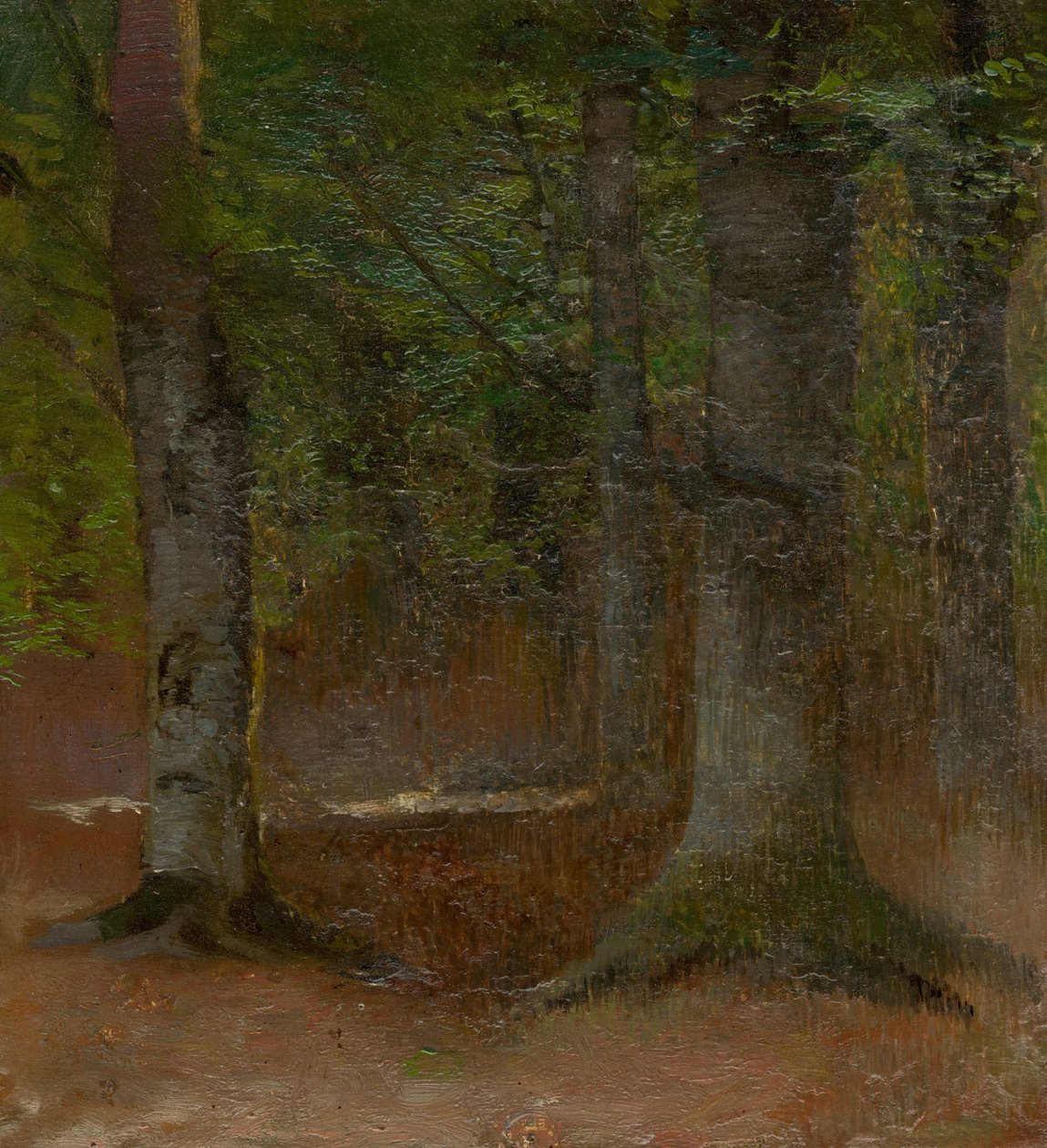 Étude de forêt - Laszlo Mednyanszky