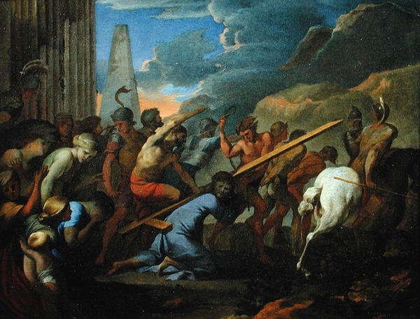 Le portement de croix, vers 1640 - Lubin Baugin