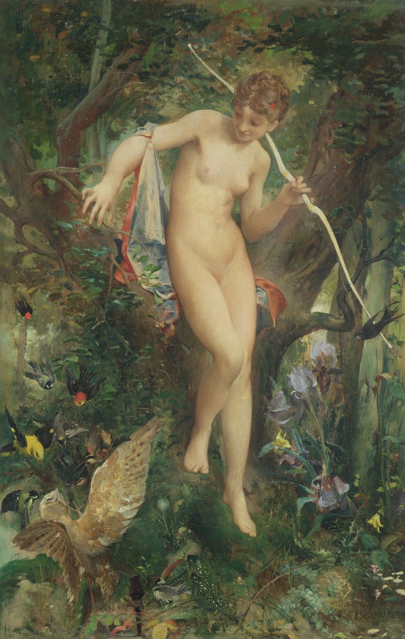Diane, 1878 - Luc Oliver Merson