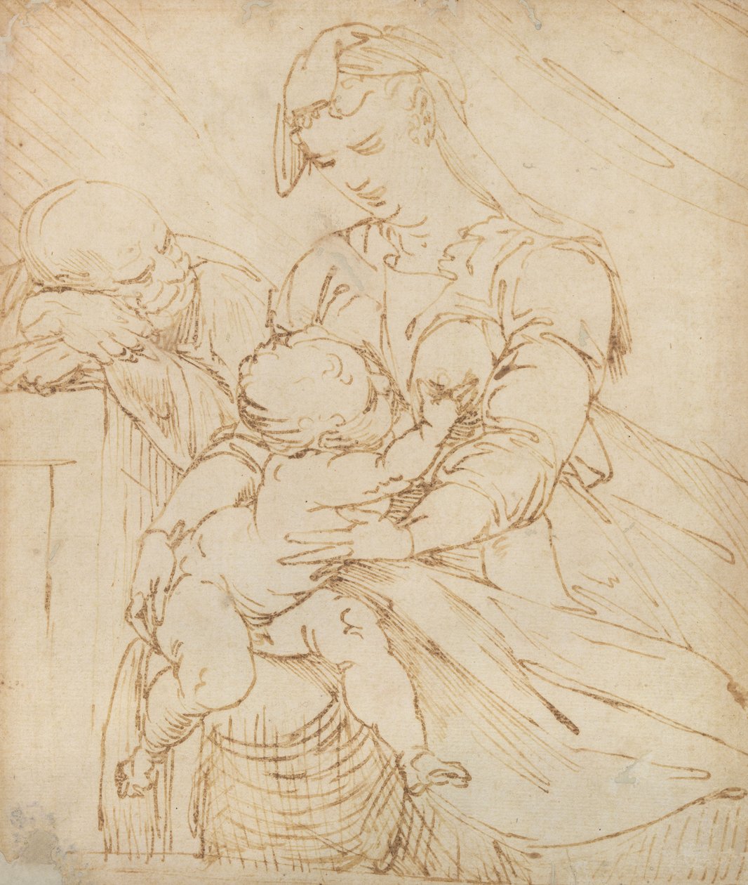 La Sainte Famille - Luca Cambiaso