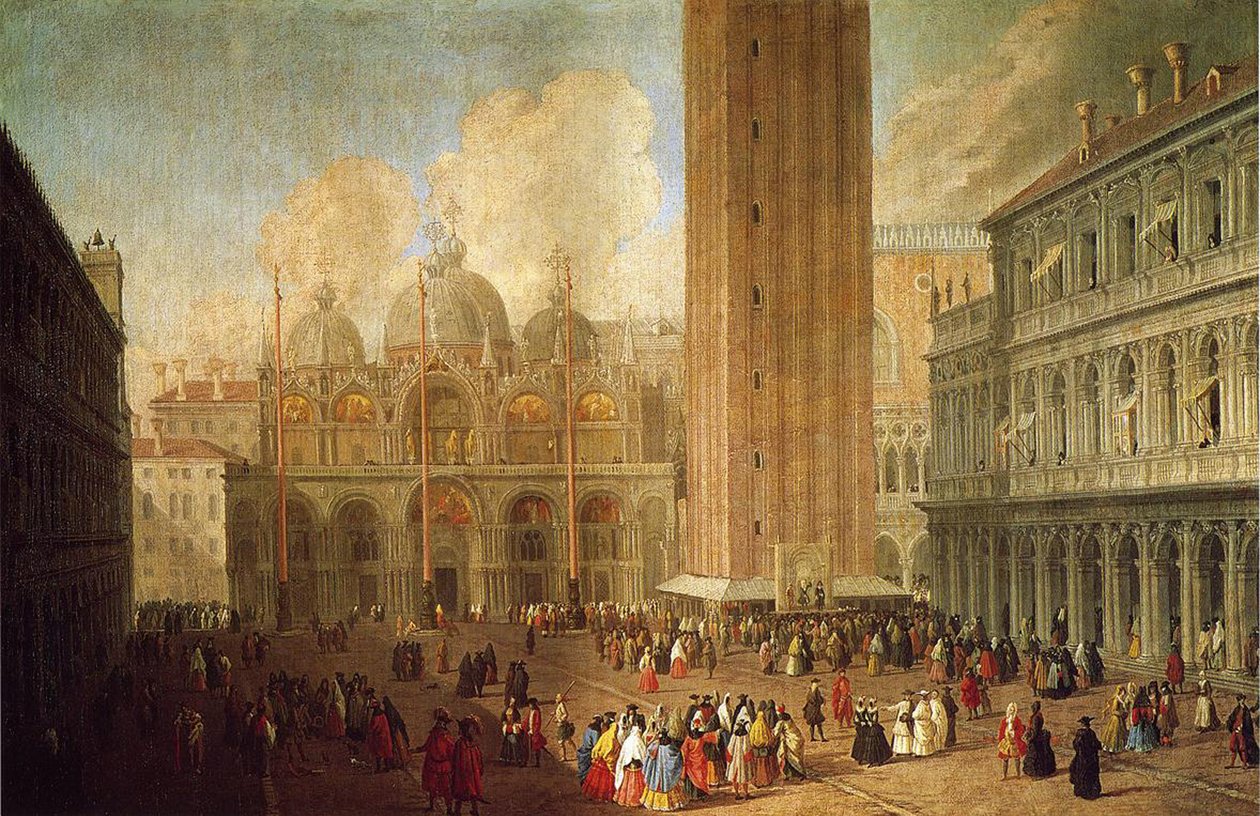 Piazza San Marco, Venise, vers 1722 - Luca Carlevaris