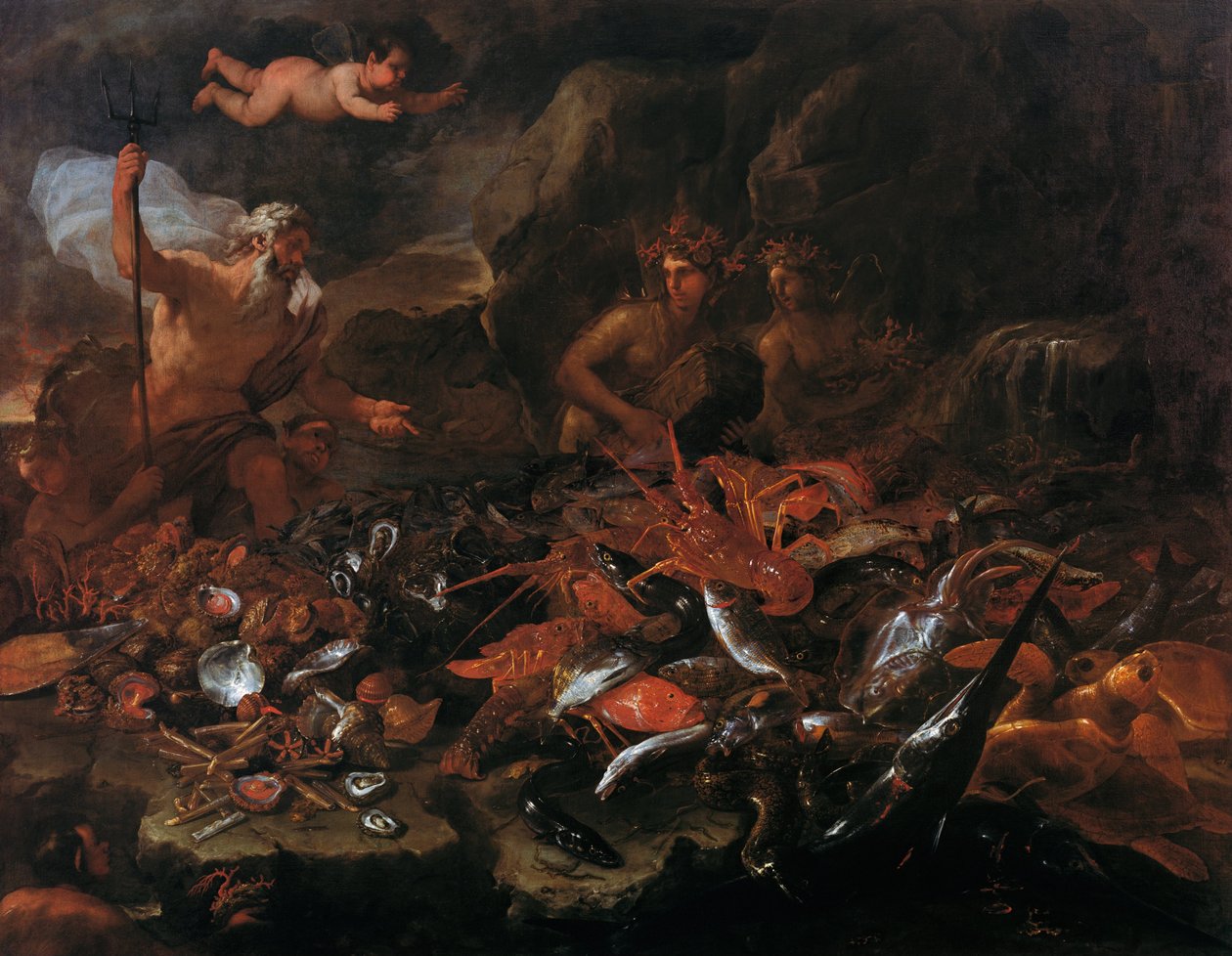Giuseppe Recco - Luca Giordano
