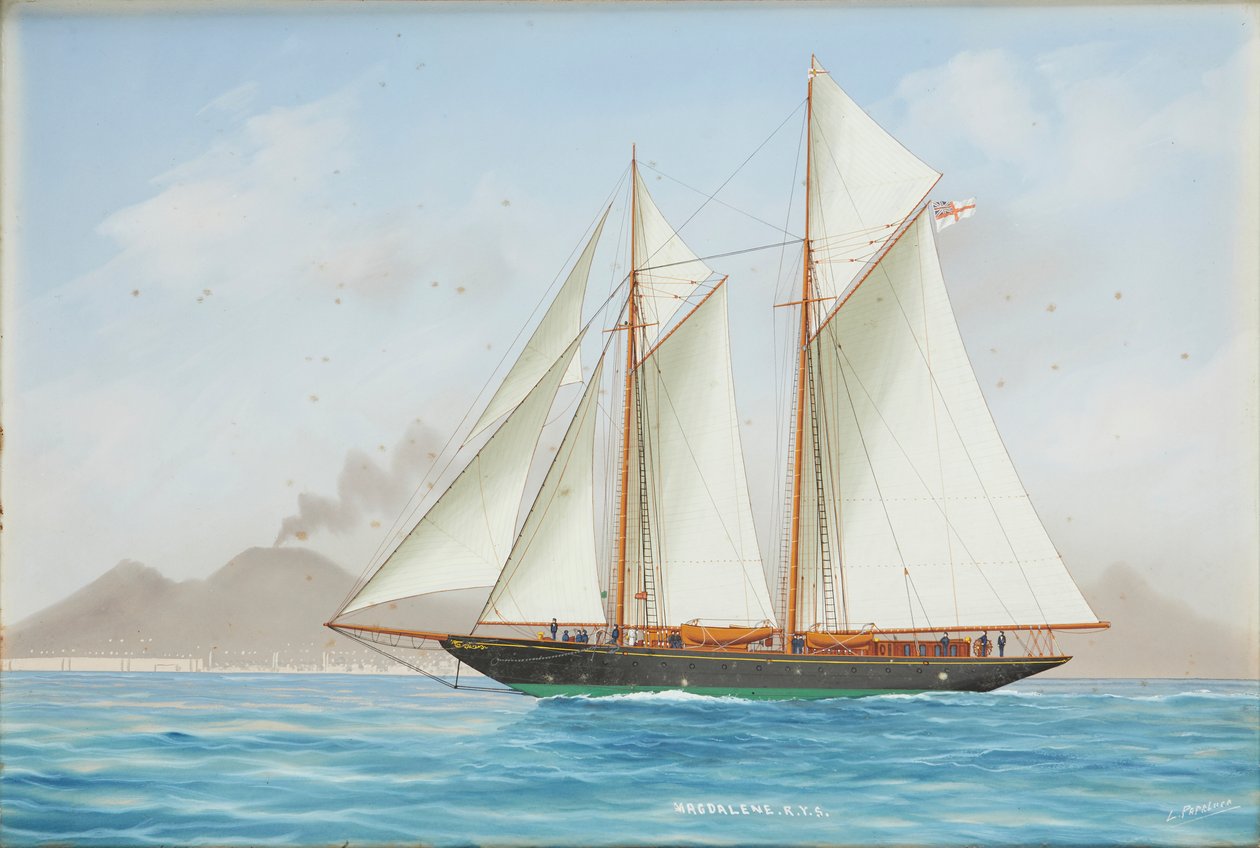 Magdalene R.Y.S au large de Naples - Luca Papaluca