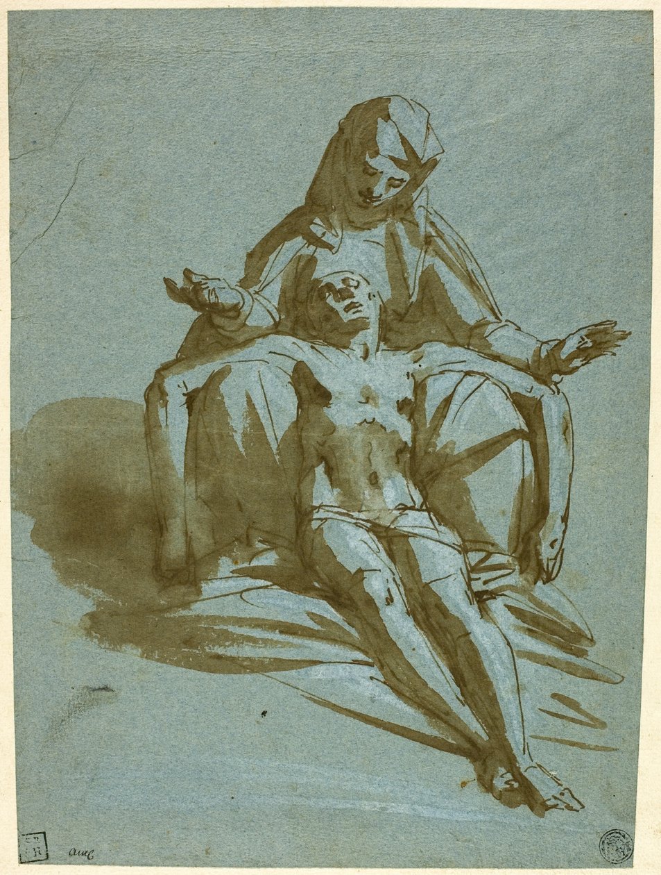 Pietà - Luca Cambiaso