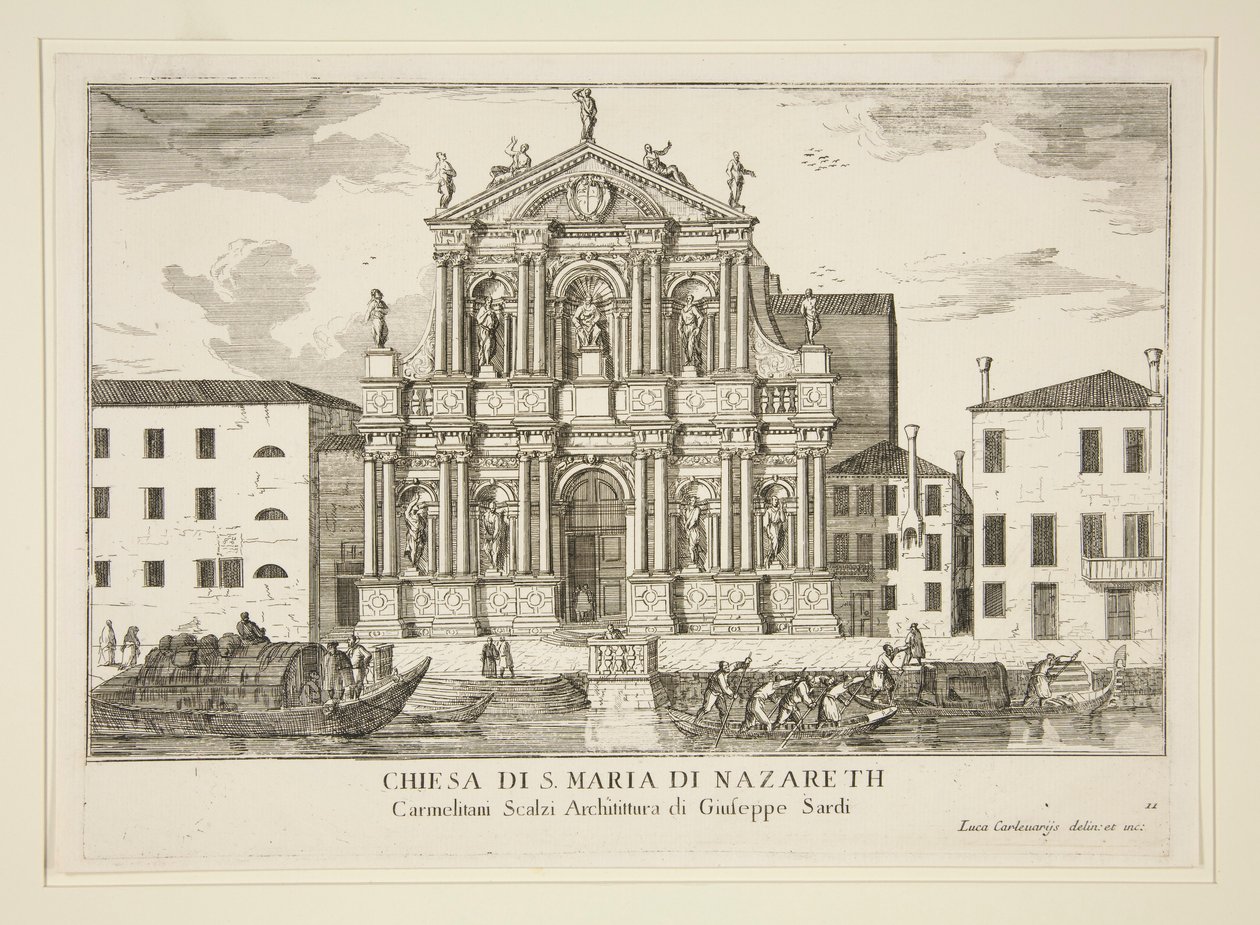 Chiesa di Santa Maria di Nazareth de - Luca Carlevarijs