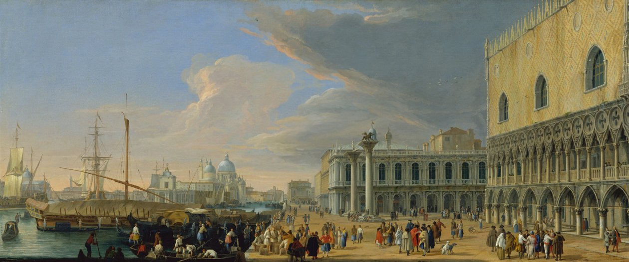 Le Molo, Venise, vue vers l