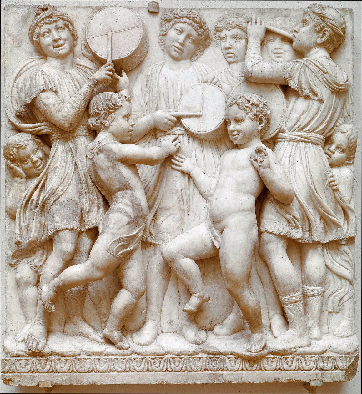 La Cantoria (bas-relief en marbre) - Luca Della Robbia