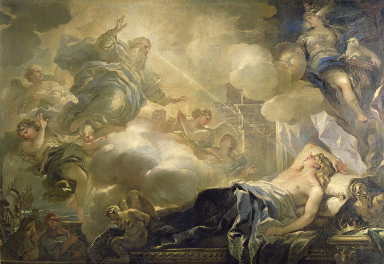 Le rêve de Salomon, c.1693 - Luca Giordano