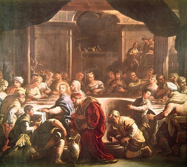 Les noces de Cana - Luca Giordano