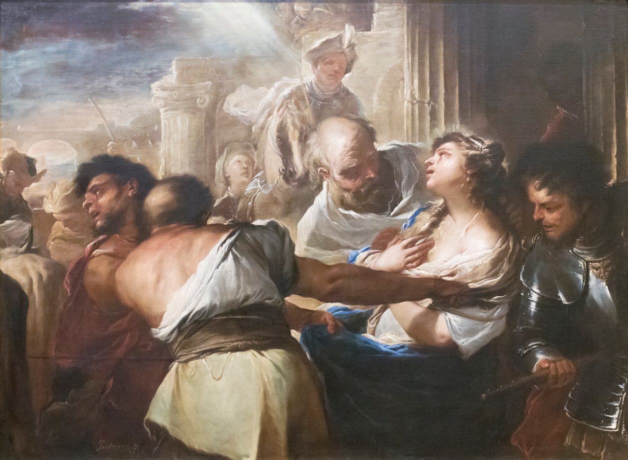 Le martyre de Sainte Lucie - Luca Giordano