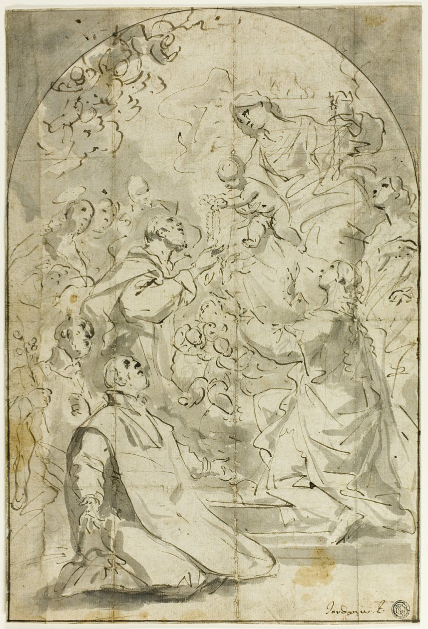 Vision de saint Dominique - Luca Giordano